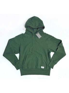 MUTTONHEAD Weekend Hoodie Mens Medium Forest Green 100% Cotton Made in Canada